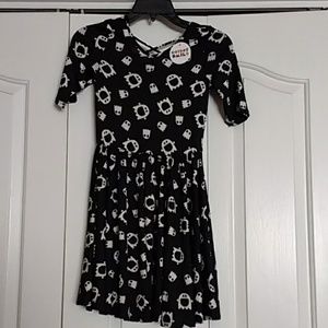 NWT Dot Dot Smile Ghost Print Halloween Dress